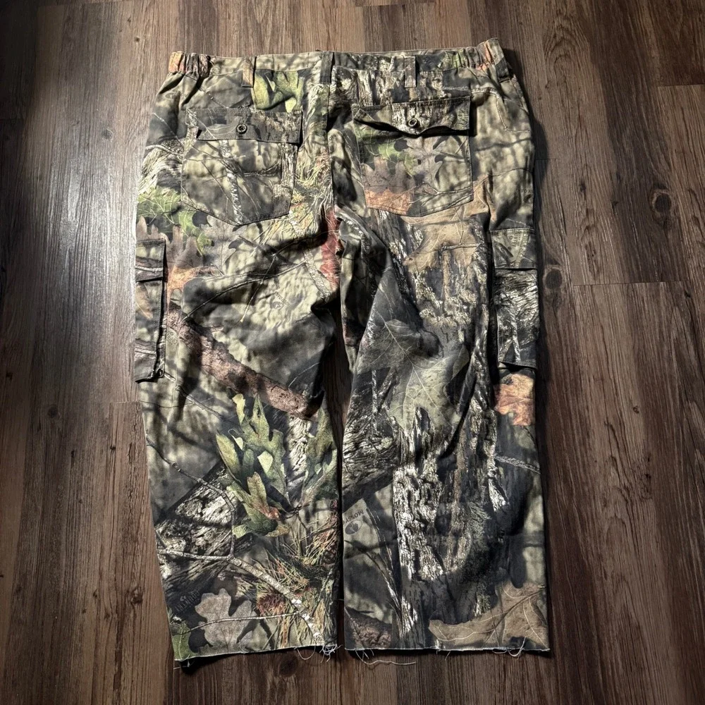 Mossy Oak Camo Cargo Shorts Mens 44/46 XXL Hunting Outdoors Cropped Pants‎
